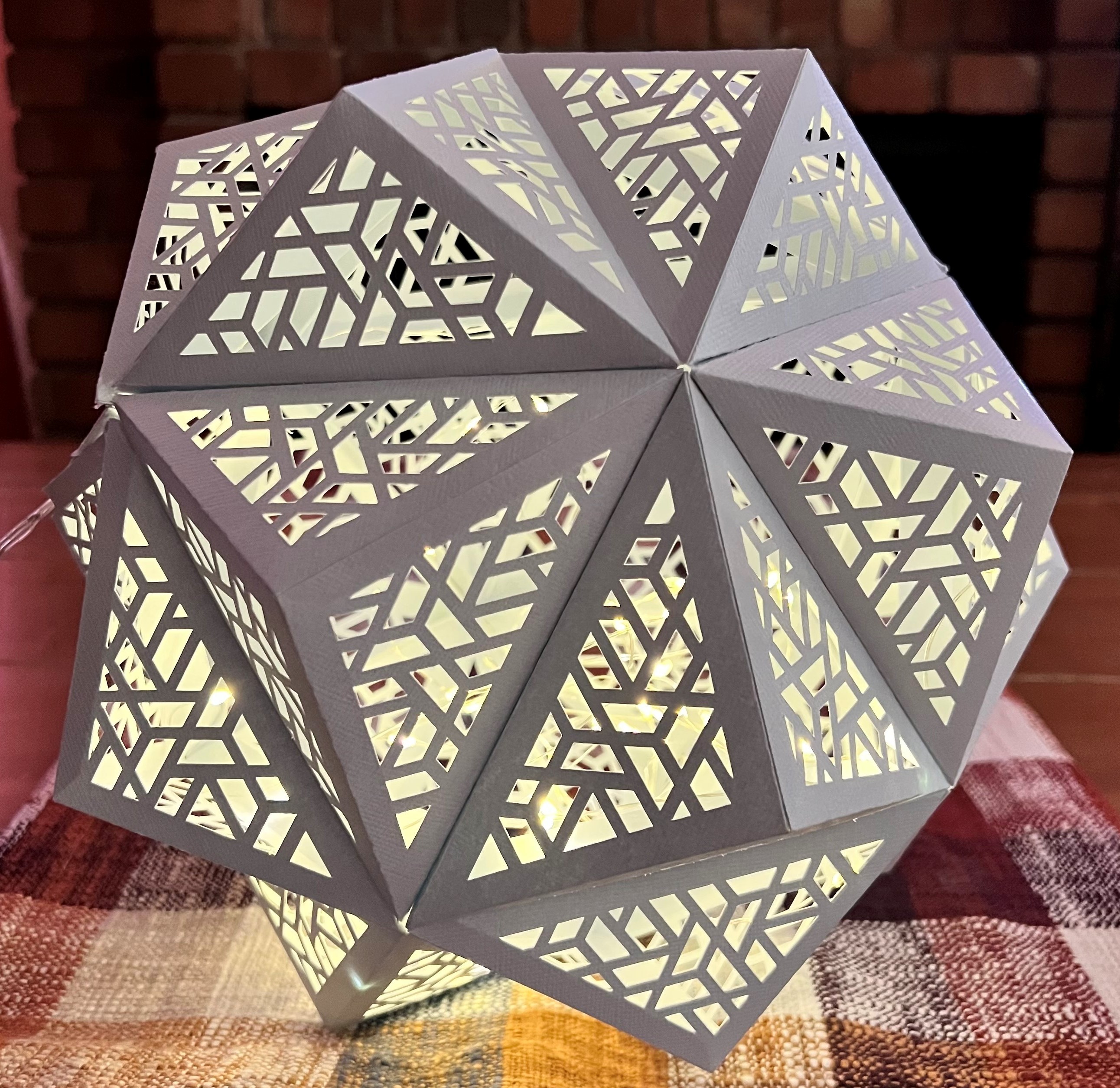 Geometric Paper Sculpture