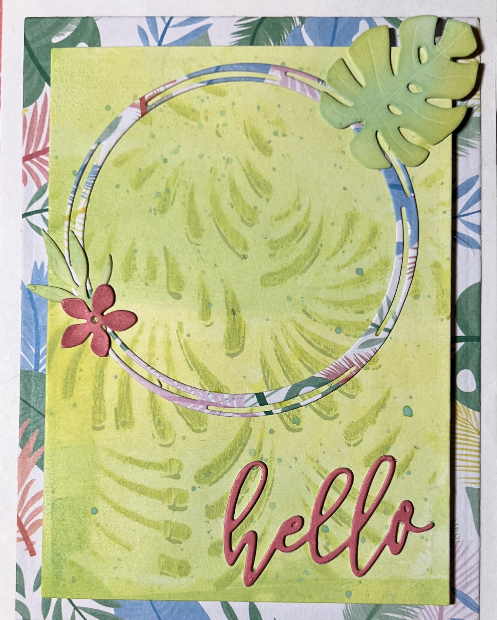 Hawaiian Hello Card